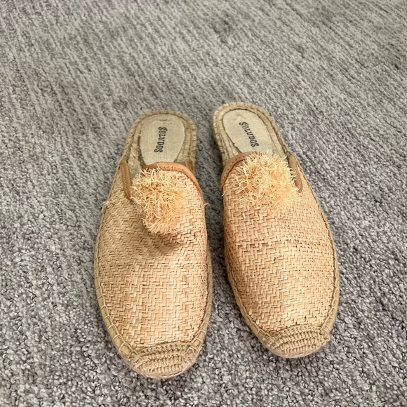 Soludos Raffia Mules size 7.5 - Picture 3 of 3